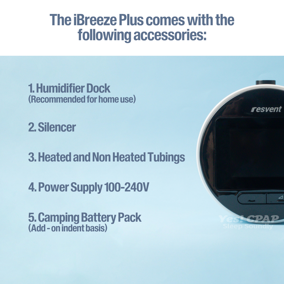 Resvent iBreeze Plus Travel CPAP Machine